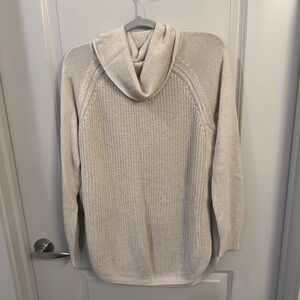 RD Style Cream Cowl Neck Sweater